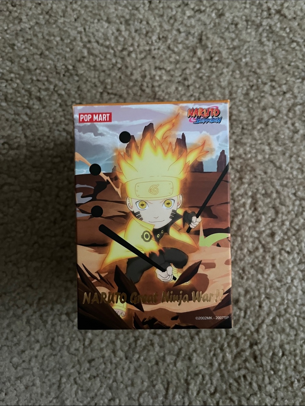POP MART Naruto Shippuden Uzumaki Naruto Figure - Yellow